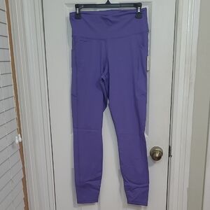 High-Rise Performance High-Impact Leggings in Purple